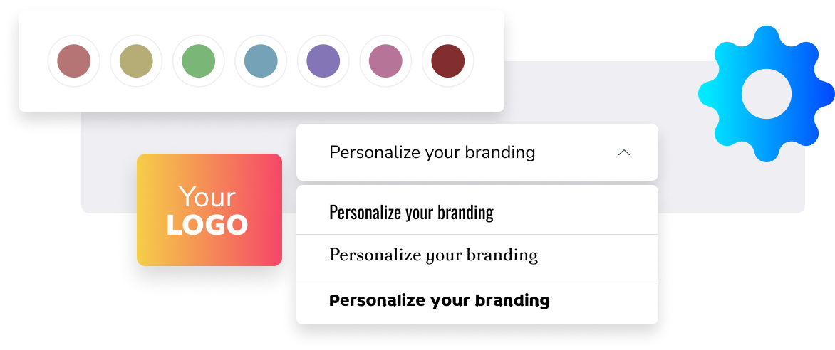 Corporate branding feature illustration